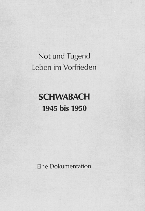 Schwabach 1945 1950 2
