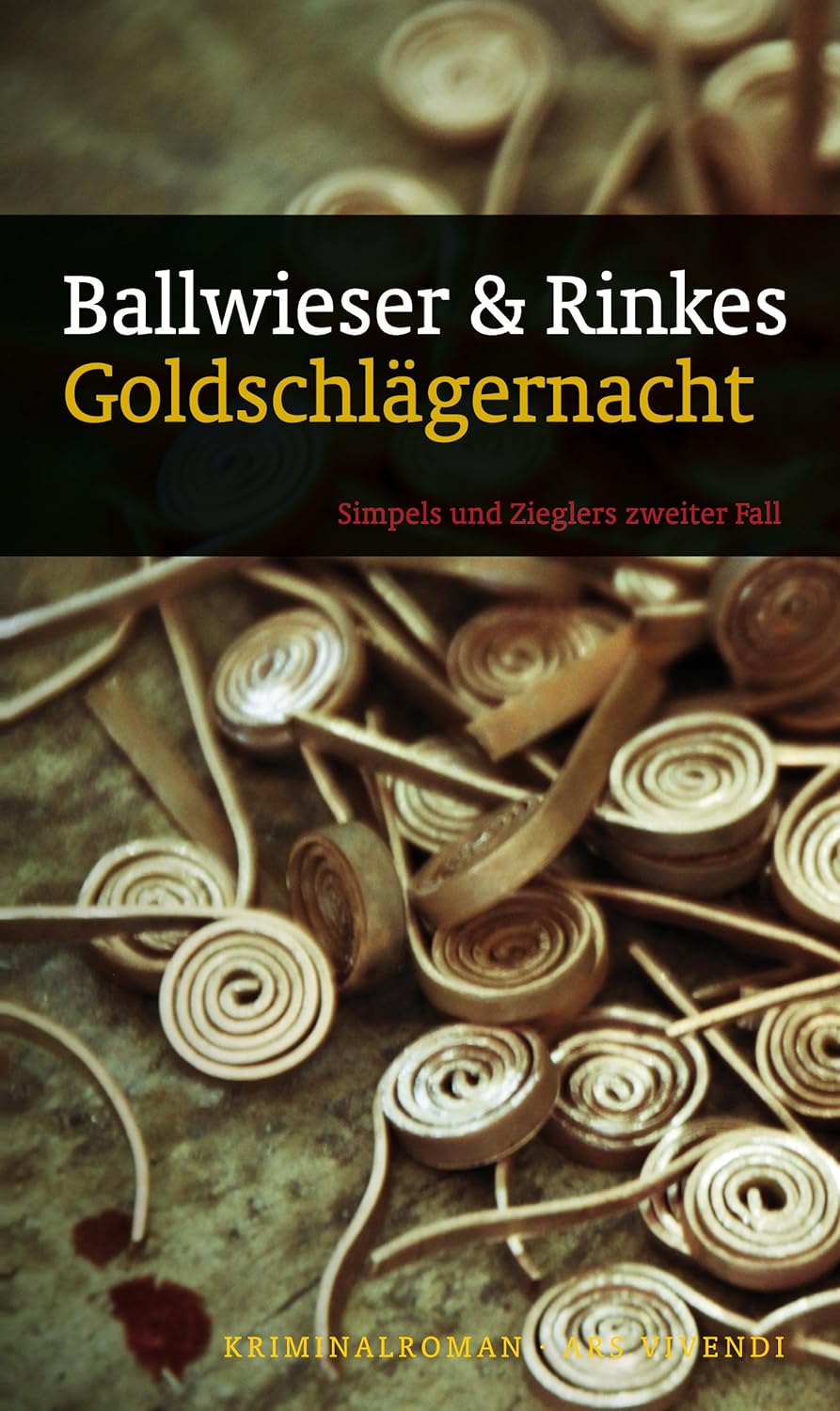 Buchcover goldschlagernacht