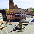 Markplatz von oben