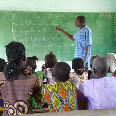Klassenzimmer in Gossas