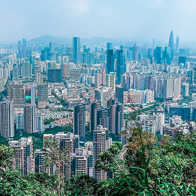 Skyline von Shenzhen