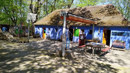 Haupthaus auf dem Aktivspielplatz