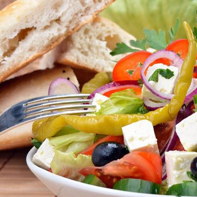 Foto Griechischer Bauernsalat
