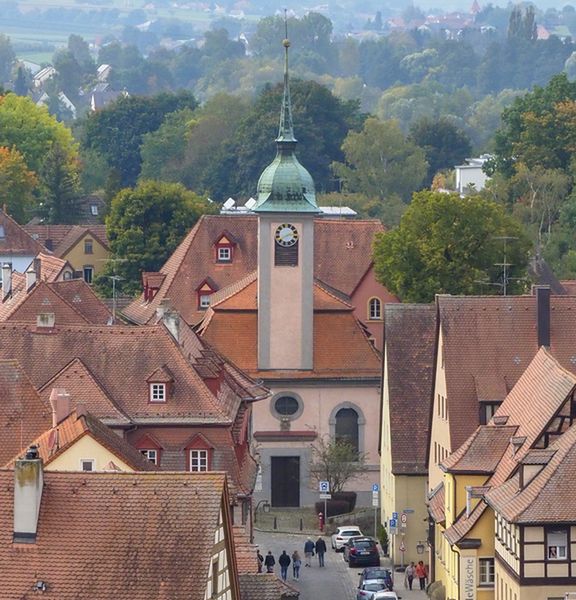 Blick auf die Franzosenkirche