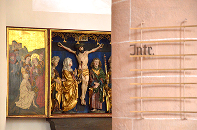 Die Stadtkirche von innen.