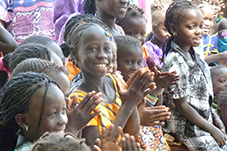 Kinder im senegalesischen Gossas