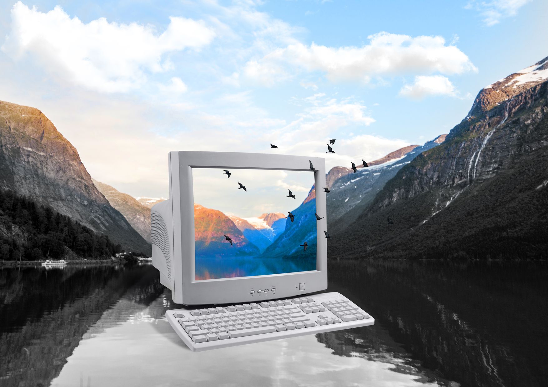 historischer Computer