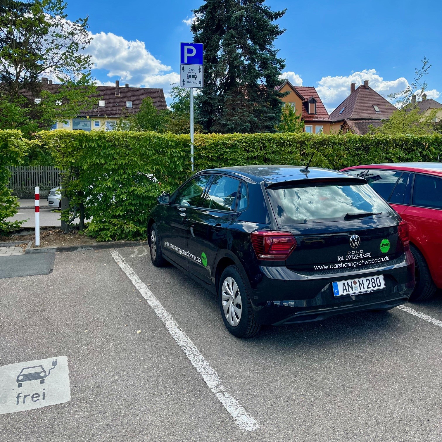 Bild eines Parkenden Autos