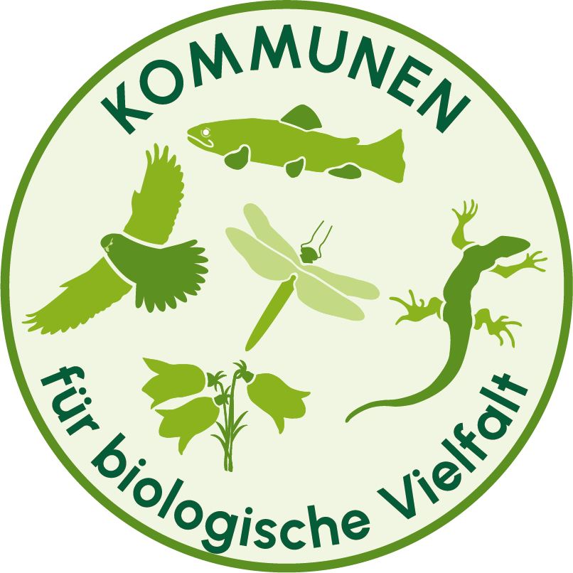 Logo Kommunen für biologische Vielfalt
